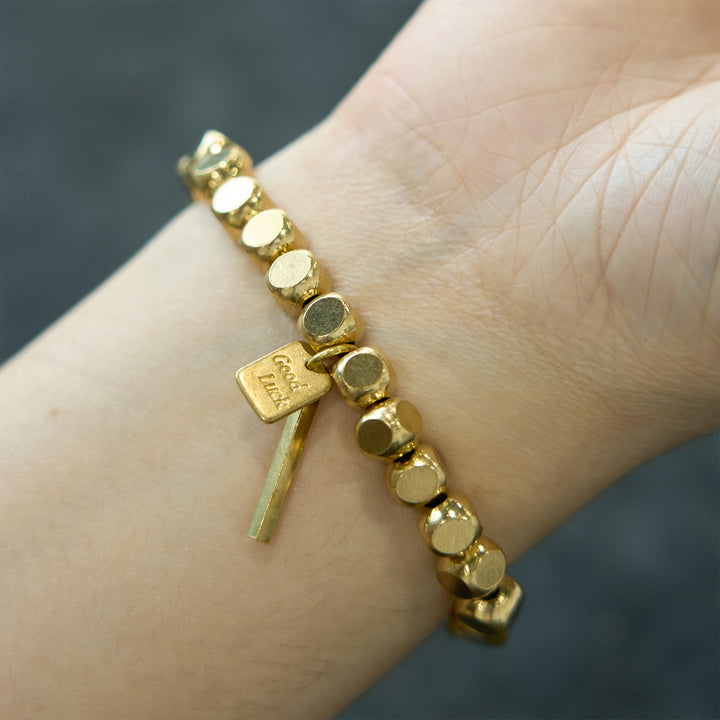 Buddha Stones Copper Good Luck Wealth Bracelet - image 15