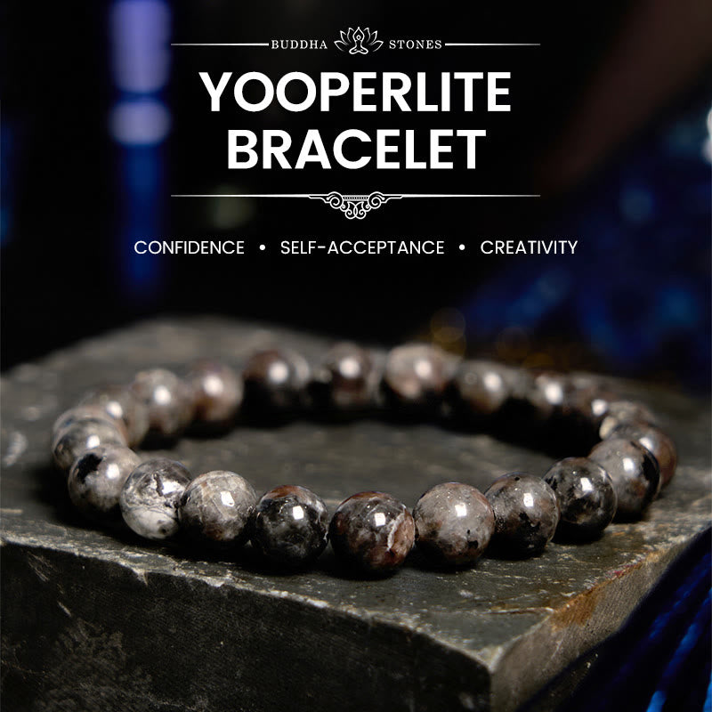 Buddha Stones Yooperlite Creativity Bracelet - Yooperlite(Wrist Circumference: 14-16cm) - 8mm - image 0
