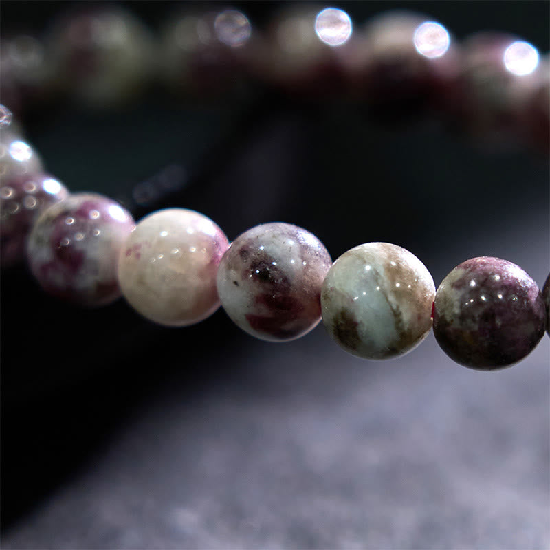 Buddha Stones Plum Blossom Tourmaline Balance Bracelet - image 7