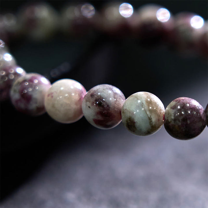 Buddha Stones Plum Blossom Tourmaline Balance Bracelet - image 7