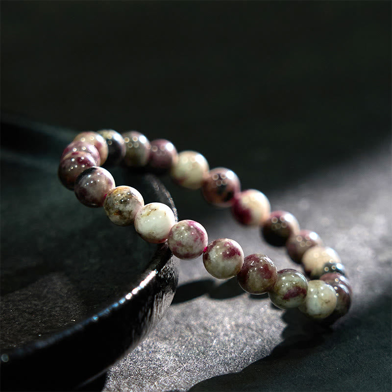 Buddha Stones Plum Blossom Tourmaline Balance Bracelet - image 2