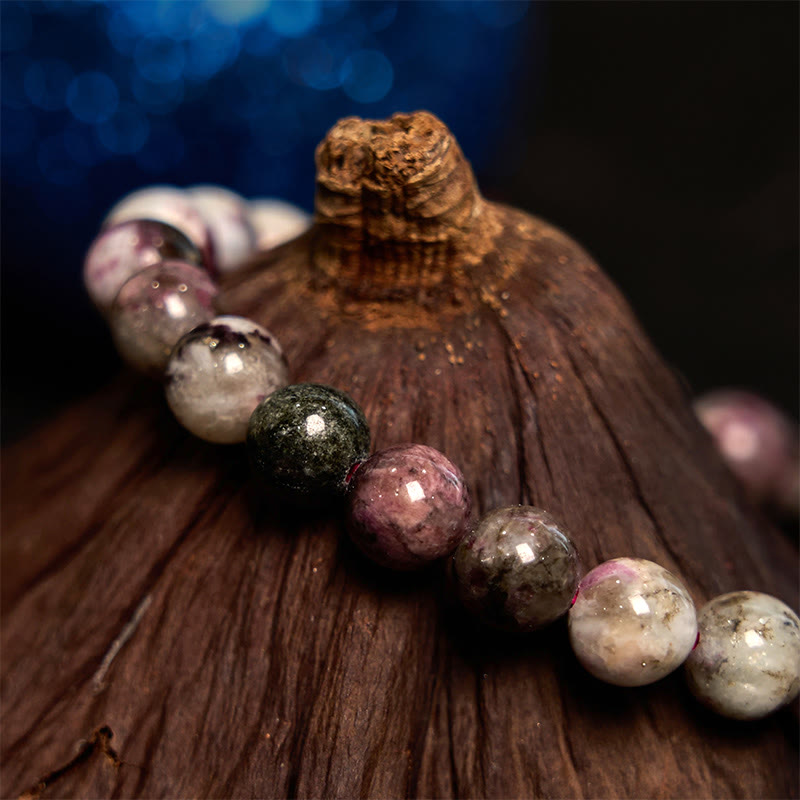 Buddha Stones Plum Blossom Tourmaline Balance Bracelet - image 3