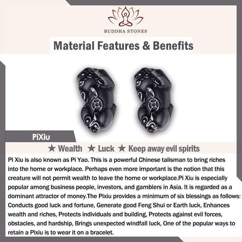 Buddha Stones Pi Xiu Carrying Fu Character Six True Words 'om Mani Padme Hum' Copper Brass Beads Wealth Bracelet Bangle - image 4