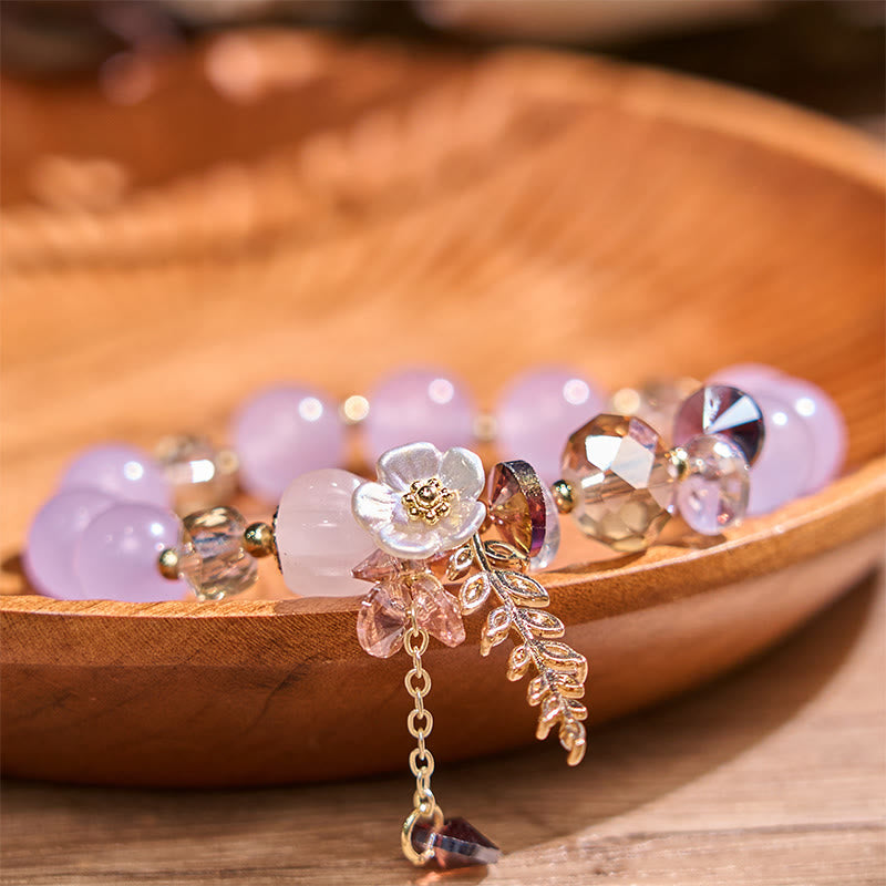 Buddha Stones Blue Crystal Amethyst Sun Stone Green Aventurine Healing Bracelet - image 25