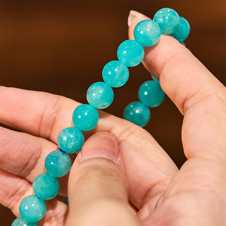 Buddha Stone Amazonite Positive Balance Bracelet - image 5