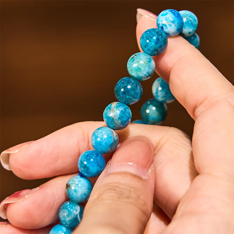 Buddha Stones Apatite Motivation Bracelet - image 5