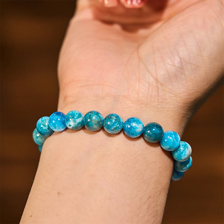 Buddha Stone Apatite Motivation Bracelet - image 4