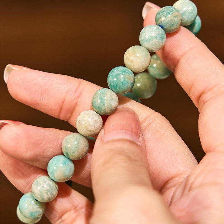 Buddha Stones Amazonite Positive Balance Bracelet - image 5
