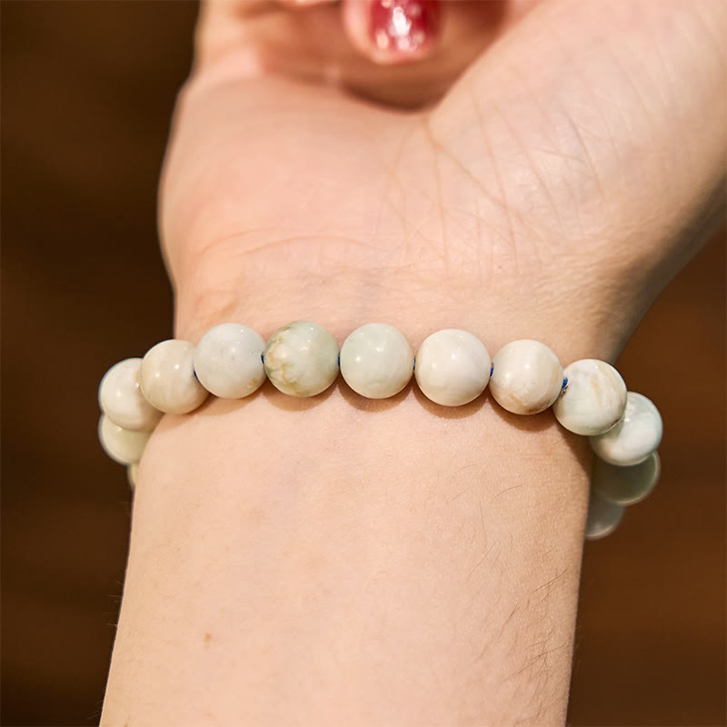 Buddha Stone Hemimorphite Calm Energy Bracelet - image 2