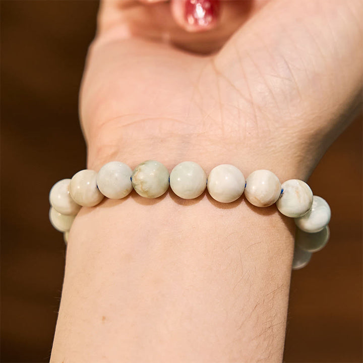 Buddha Stone Hemimorphite Calm Energy Bracelet - image 2
