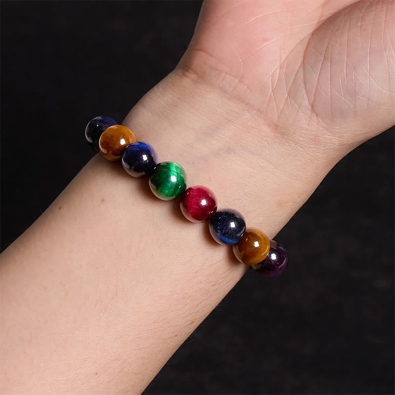 Buddha Stones Tiger Eye Resolve Courage Bracelet - image 17