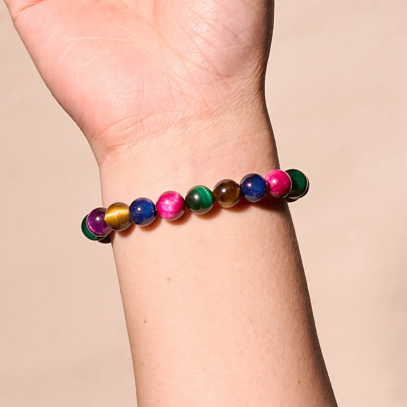 Buddha Stones Tiger Eye Resolve Courage Bracelet - image 18