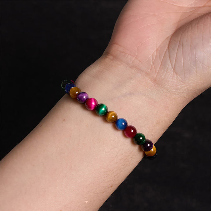Buddha Stones Tiger Eye Resolve Courage Bracelet - image 3
