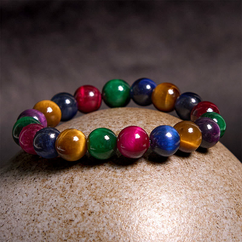 Buddha Stones Tiger Eye Resolve Courage Bracelet - image 16