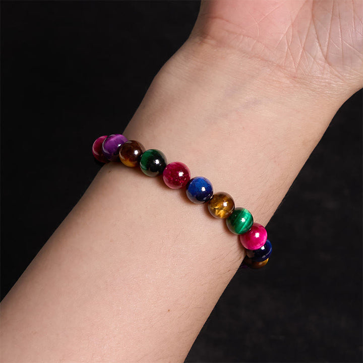 Buddha Stones Tiger Eye Resolve Courage Bracelet - image 15