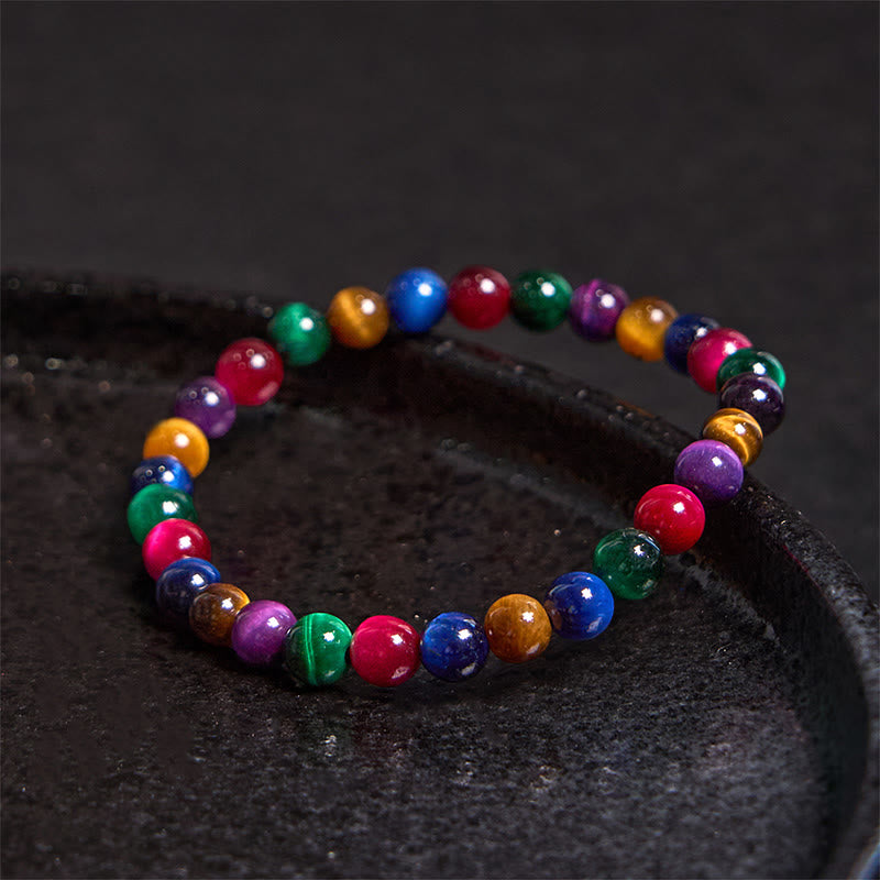 Buddha Stones Tiger Eye Resolve Courage Bracelet - image 7