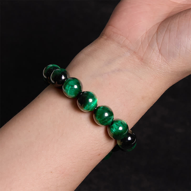 Buddha Stones Tiger Eye Growth Healing Energy Bracelet - image 3