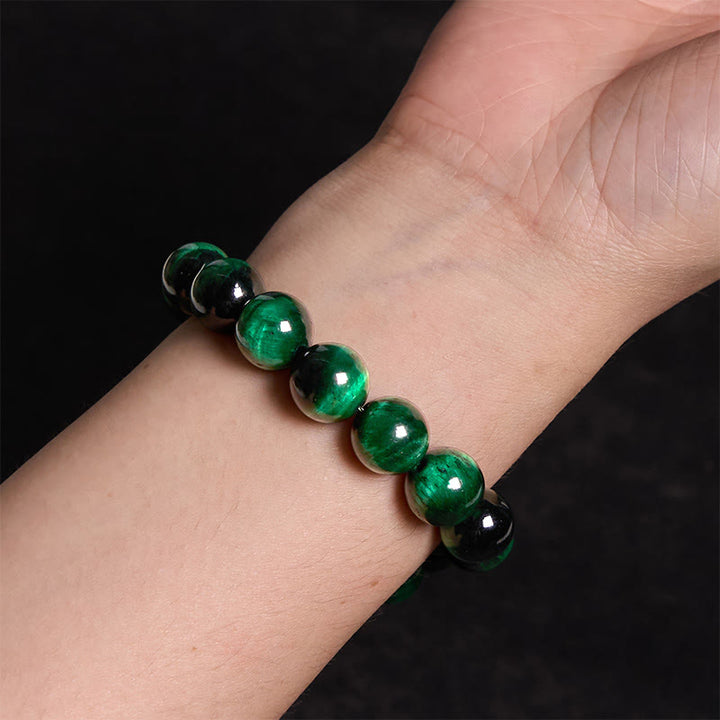 Buddha Stones Tiger Eye Growth Healing Energy Bracelet - image 3