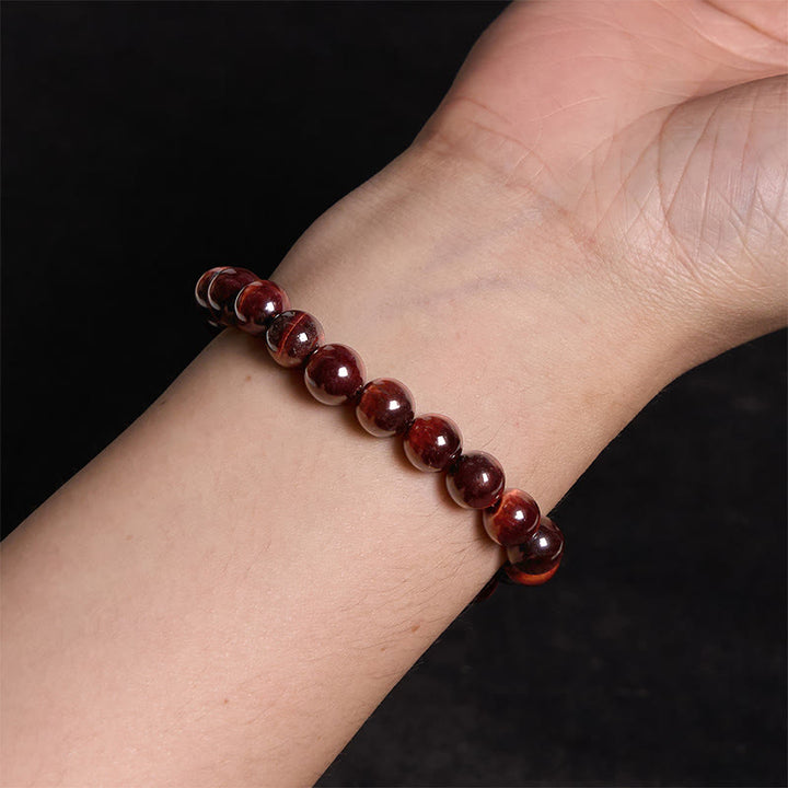 Buddha Stones Natural Tiger Eye Healing Bead Bracelet - image 2