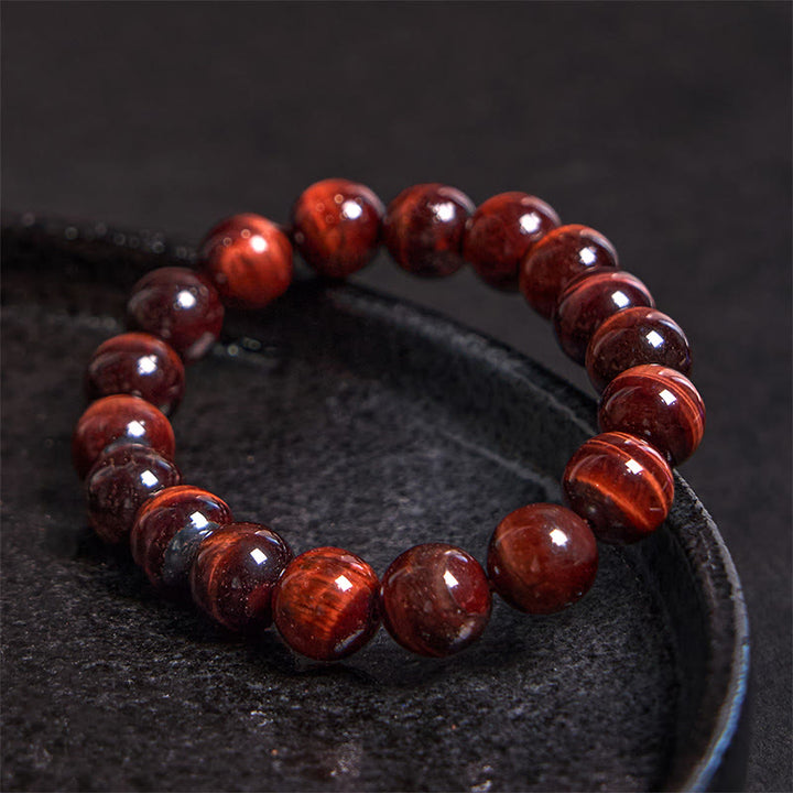 Buddha Stones Natural Tiger Eye Healing Bead Bracelet - image 10
