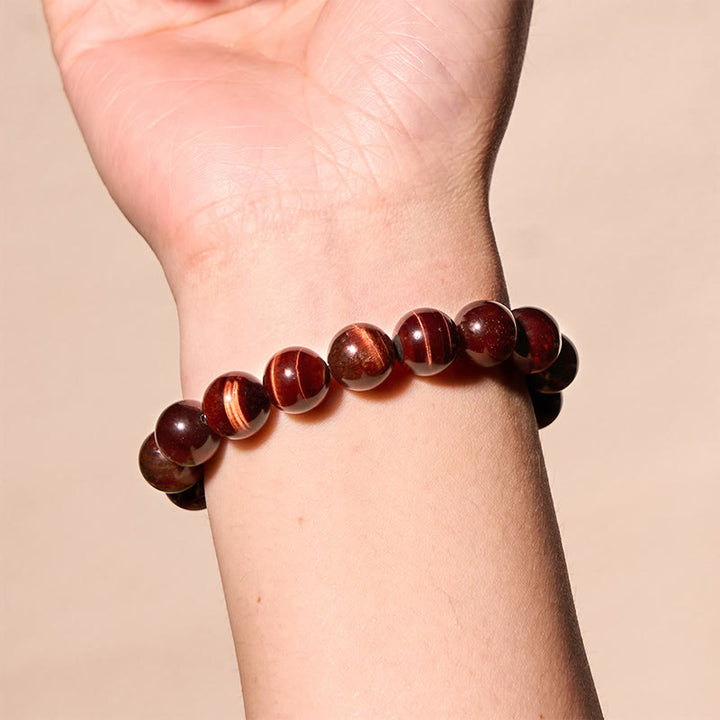Buddha Stones Natural Tiger Eye Healing Bead Bracelet - image 13