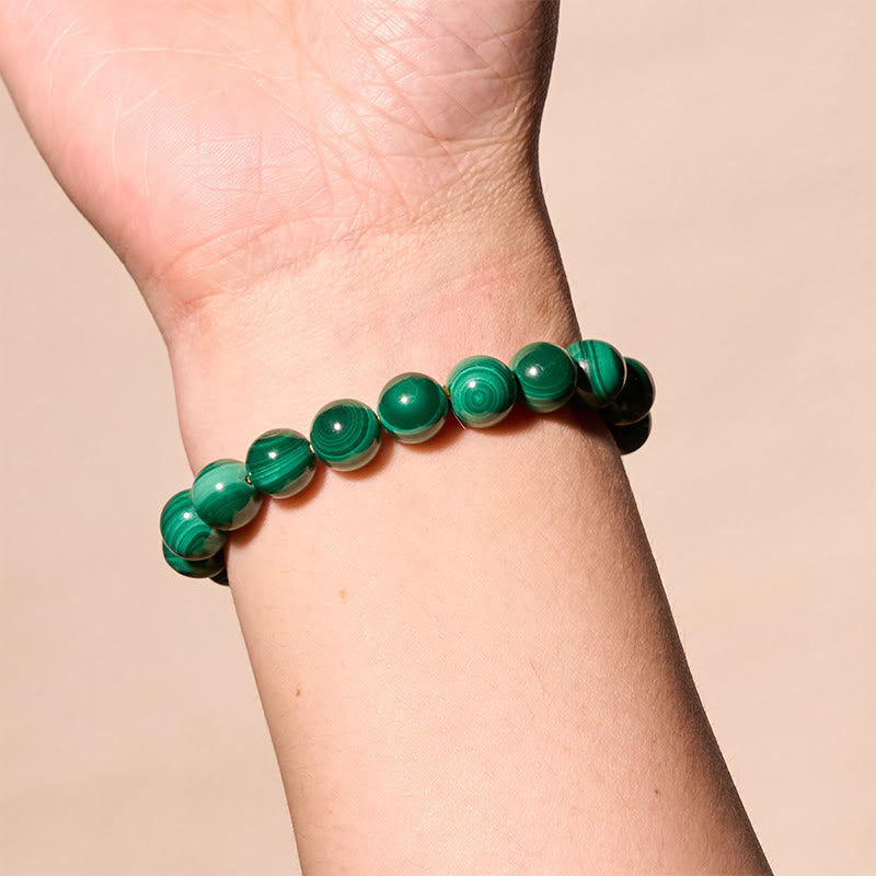 Buddha Stones Natural Malachite Protection Calmness Bracelet - image 7