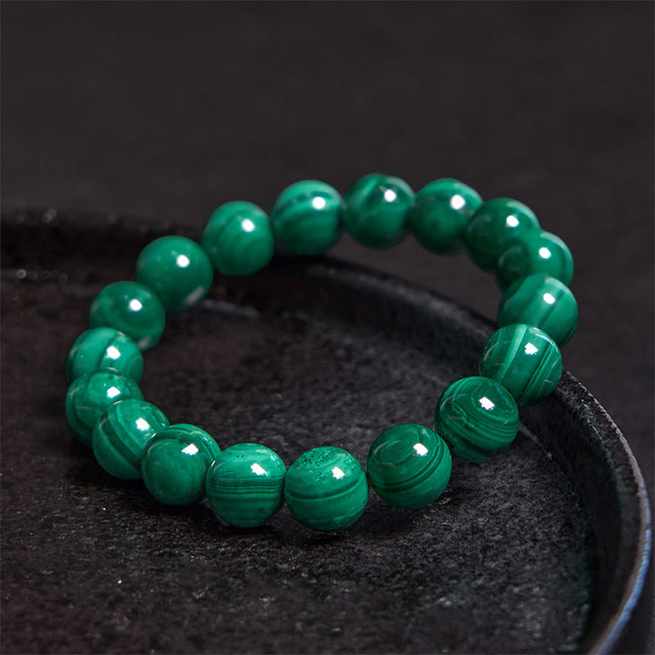 Buddha Stones Natural Malachite Protection Calmness Bracelet - image 10
