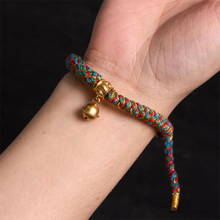 Buddha Stones Tibetan Om Mani Padme Hum Carved Zakiram Goddess of Wealth Charm Amulet Bracelet - image 3