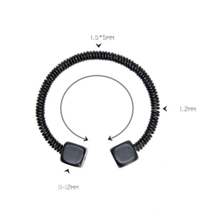 Buddha Stones Ebony Wood Green Sandalwood Cube Balance Bracelet - image 12