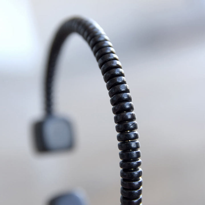 Buddha Stones Ebony Wood Green Sandalwood Cube Balance Bracelet - image 16