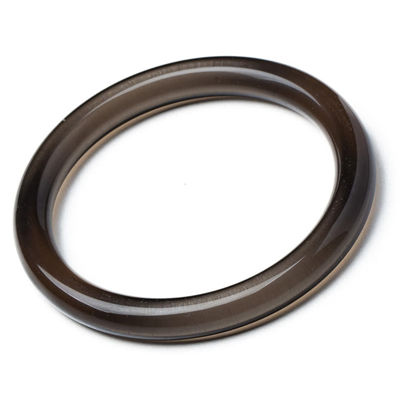 Buddha Stones lce Obsidian Courage Bracelet Bangle - image 4