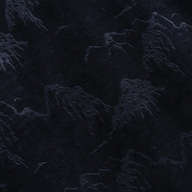 Buddha Stones Chinese New Year Landscape Print Handmade Frog-button Tang Suit Men's Jacket Shirt With Pockets - image 11