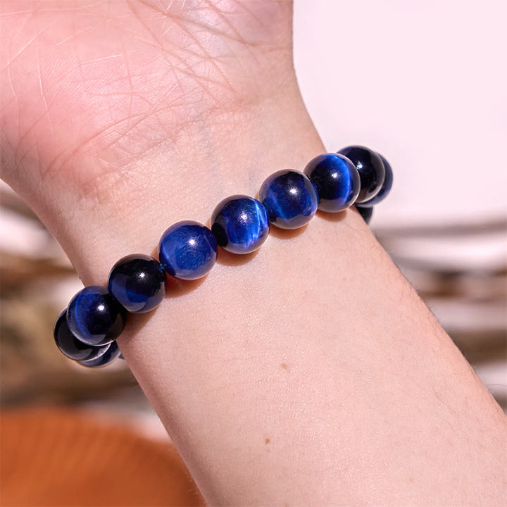 Buddha Stones Blue Tiger Eye Balance Bracelet - image 2