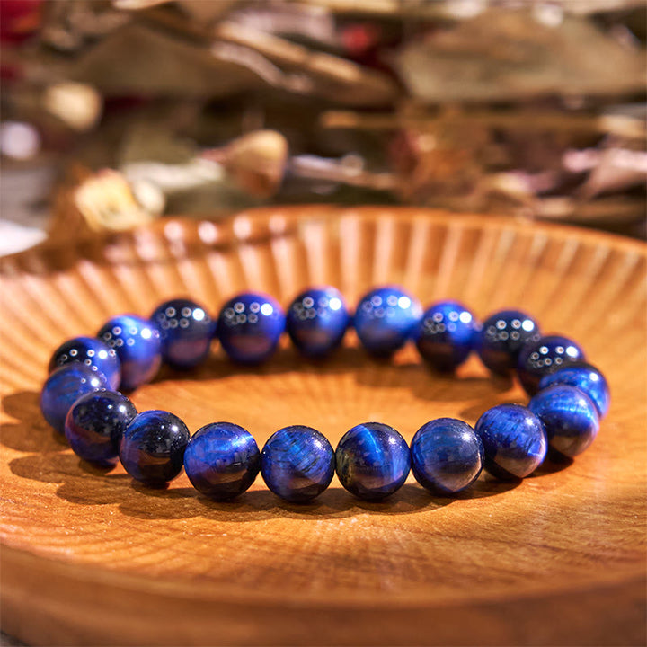 Buddha Stones Blue Tiger Eye Balance Bracelet - image 3