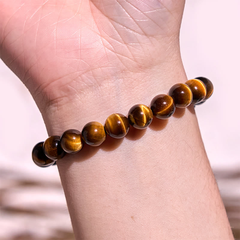 Buddha Stones Tiger Eye Strength Bracelet - image 7