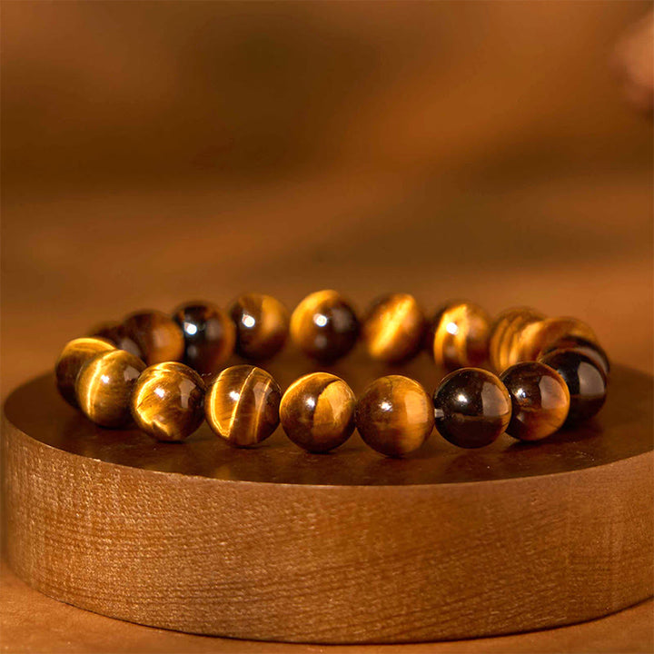 Buddha Stones Tiger Eye Strength Bracelet - image 3