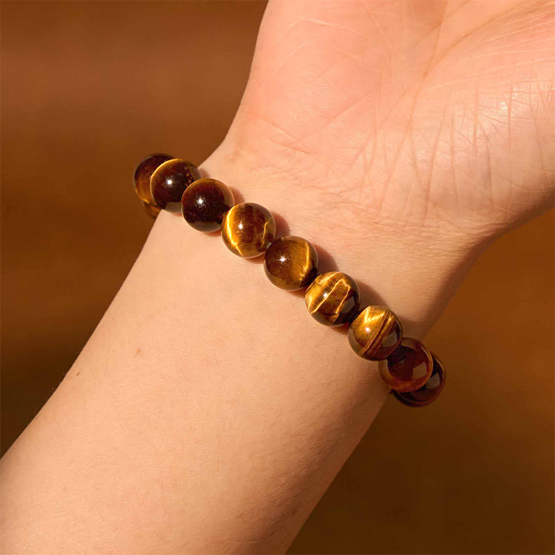 Buddha Stones Tiger Eye Strength Bracelet - image 6