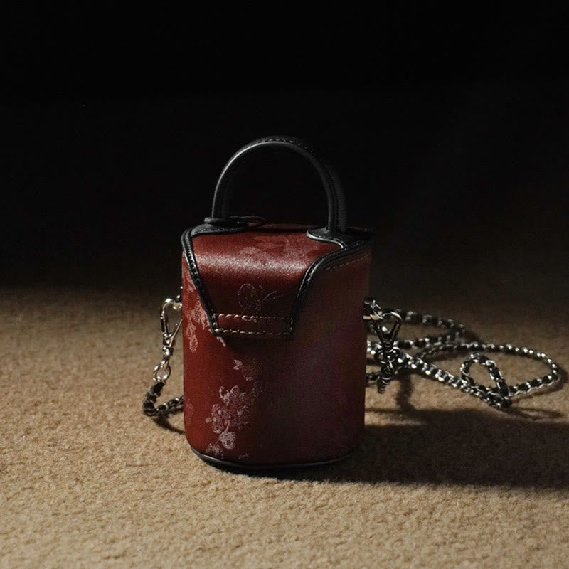 Buddha Stones Auspicious Clouds Butterfly Flowers Xiangyunsha Silk Crossbody Bag Hangbags - image 8