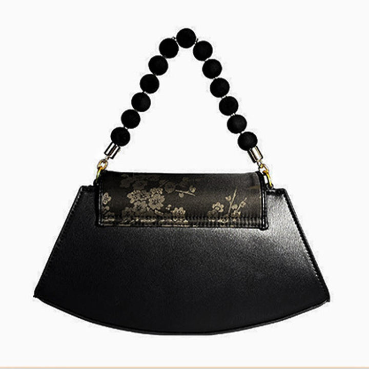 Buddha Stones Plum Bamboo Bead Chain Xiangyunsha Silk Crossbody Bag Shoulder Bag  - image 6