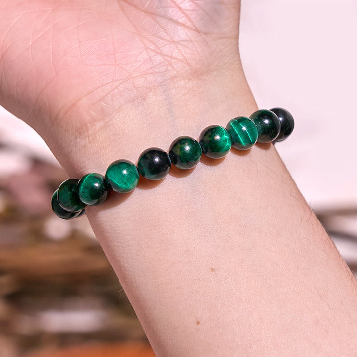 Buddha Stones Tiger Eye Growth Healing Energy Bracelet - image 4