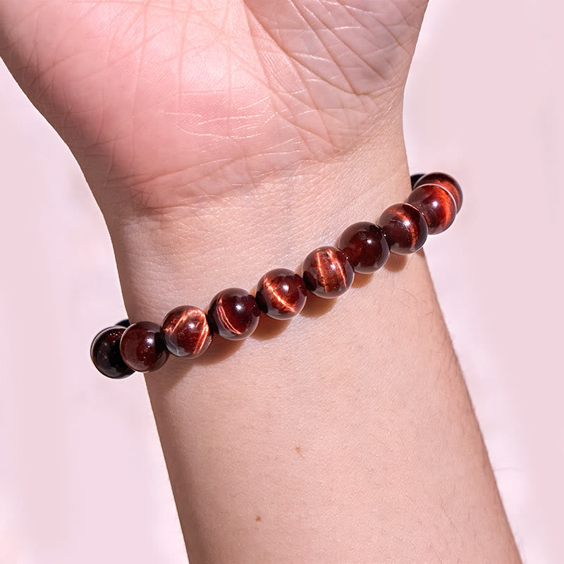 Buddha Stones Natural Tiger Eye Healing Bead Bracelet - image 3