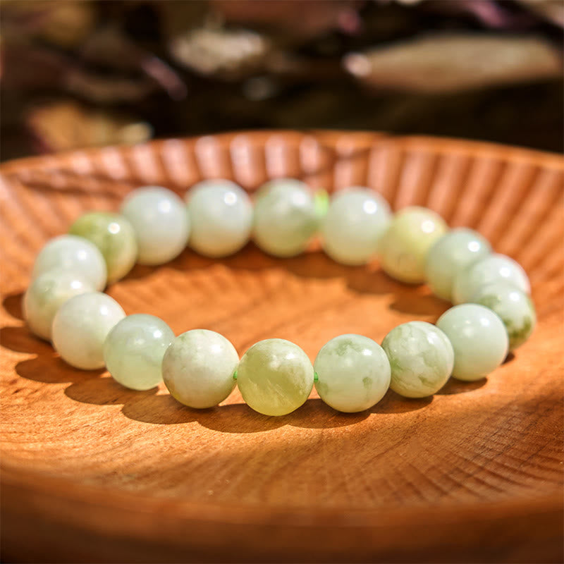 Buddha Stones Jade Abundance Bracelet - Jade(Wrist Circumference: 14-16cm) - 10mm - image 6