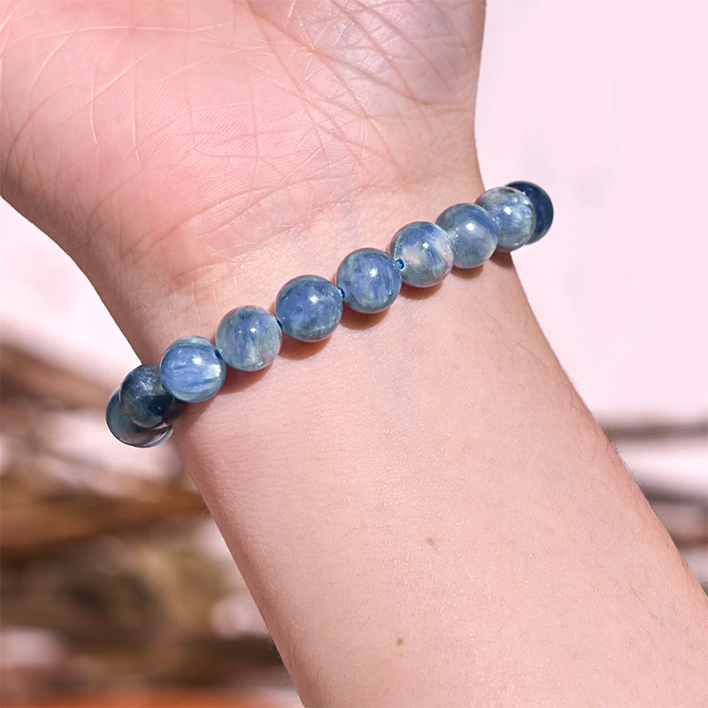 Buddha Stones Kyanite Healing Bracelet - image 1
