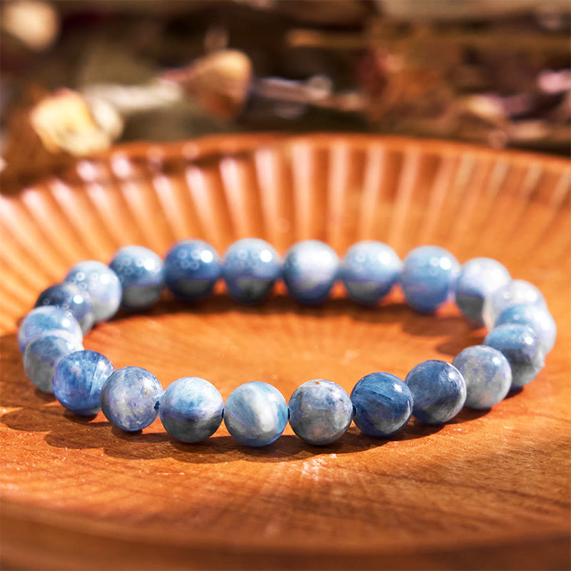 Buddha Stones Kyanite Healing Bracelet - Kyanite(Wrist Circumference: 14-16cm) - image 0