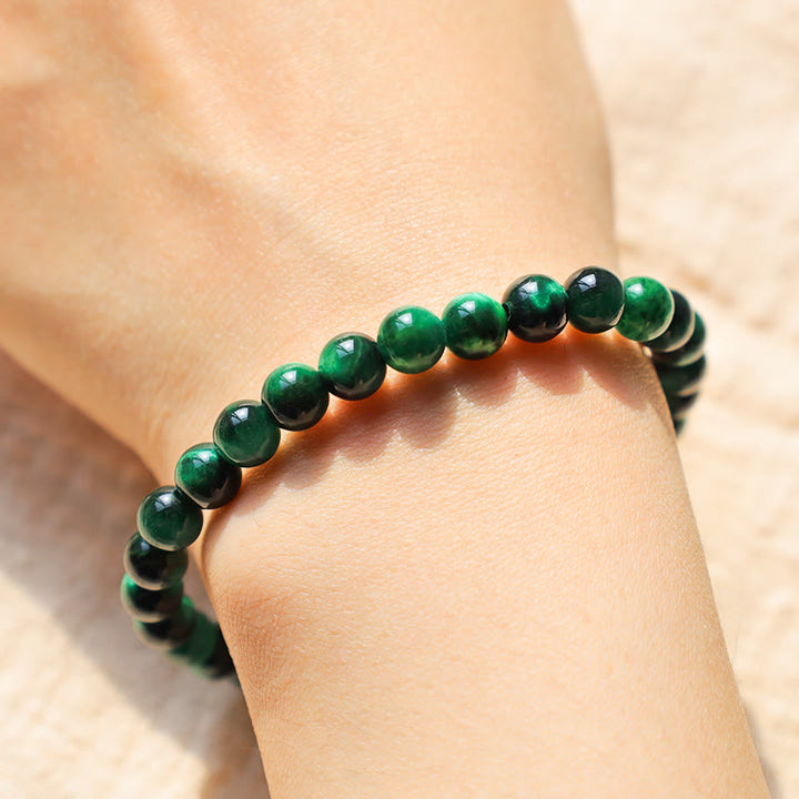 Buddha Stones Various Tiger Eye Confidence Bracelet - image 35