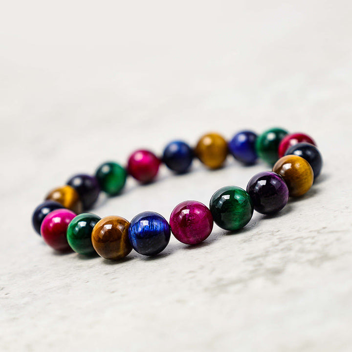 Buddha Stones Various Tiger Eye Confidence Bracelet - image 67