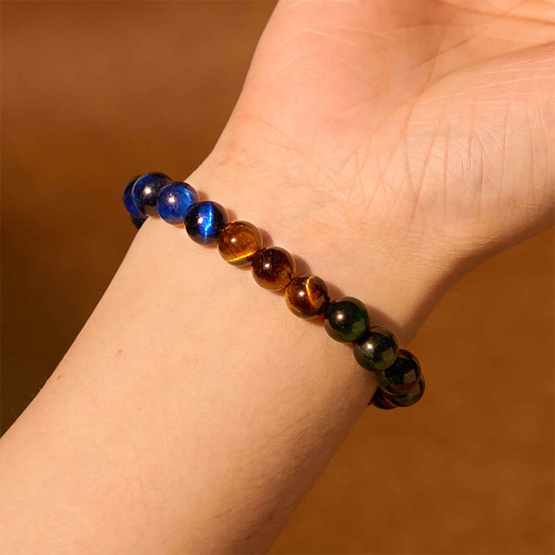 Buddha Stones Various Tiger Eye Confidence Bracelet - image 106