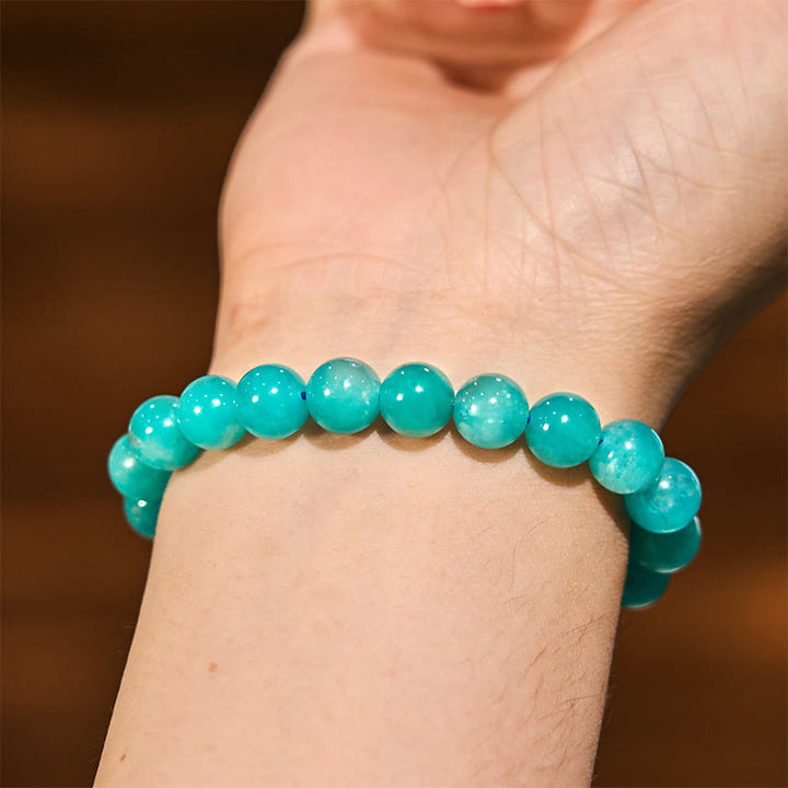 Buddha Stone Various Crystals Malachite Lazurite Hemimorphite Calmness Bracelet - image 34