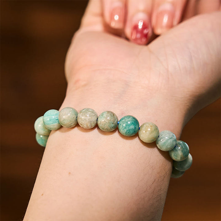 Buddha Stones Love Self Green Series Calm Balance Support Bracelet - image 8