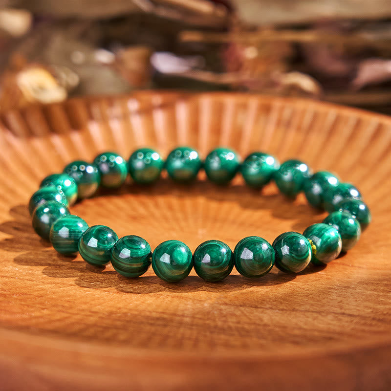 Buddha Stones Love Self Green Series Calm Balance Support Bracelet - Light Green Tiger Eye(Wrist Circumference: 14-16cm) - image 16